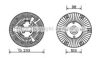 AVA QUALITY COOLING IVC111 Clutch, radiator fan